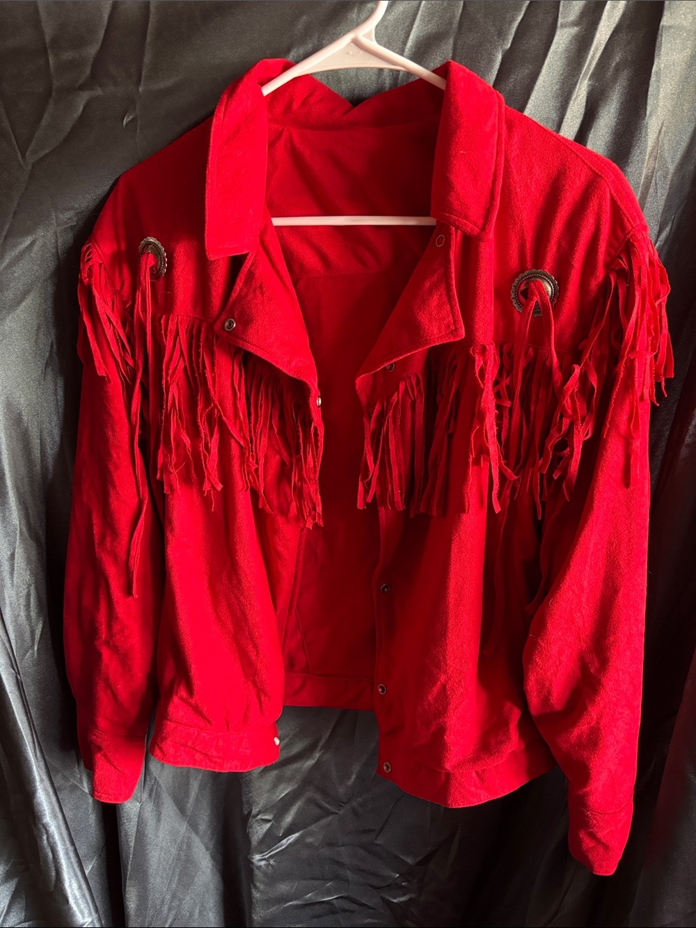 Red Fringe Women's Jacket - Unbranded